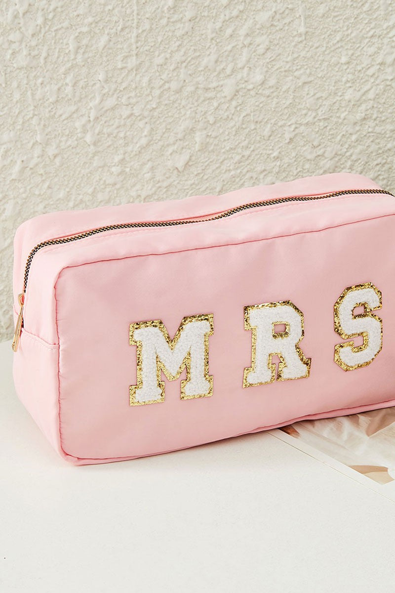 MRS Chenille Patch Travel Pouch