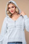 White Birch Long Sleeve Solid Knit Top - Curvy Size