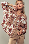 Floral Illusion Printed Shirt