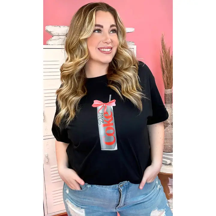 Diet Coke Bow Tee Shirt