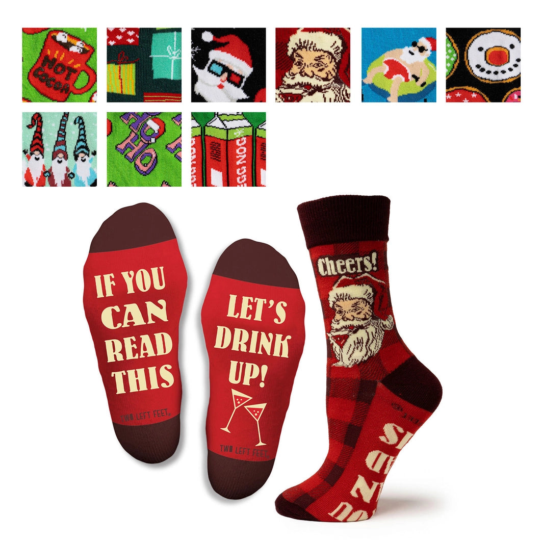 Two Left Feet Christmas 2nd Generation Socks - 3 Styles