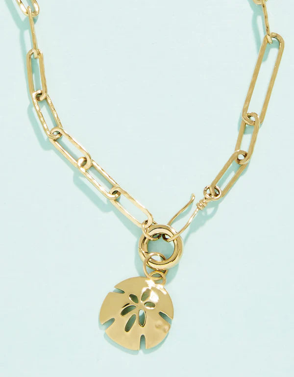 Sand Dollar Charm Necklace 18