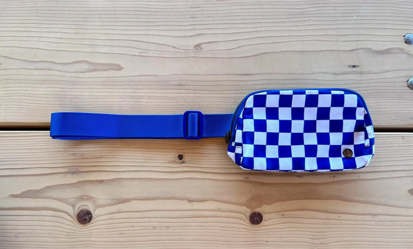 GAME DAY Checked Fanny Pack - 3 Colors