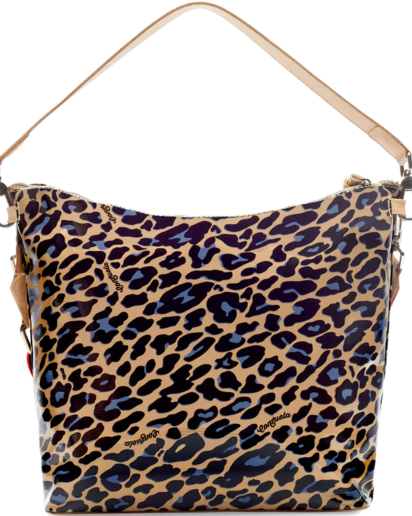 Consuela | Blue Jag Hobo Bag