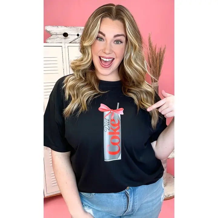 Diet Coke Bow Tee Shirt