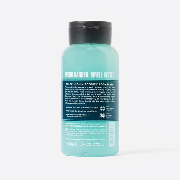 Duke Cannon Thick High Viscosity Body Wash - Superior