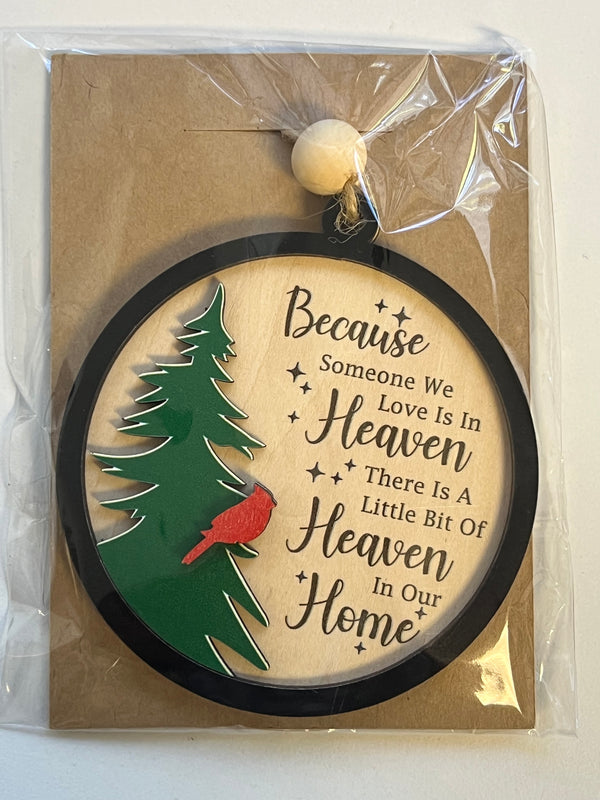 Heaven in our Home Christmas Ornament - 2 Colors