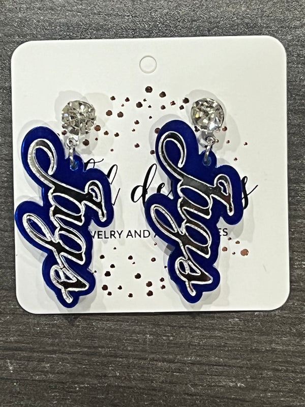 GAME DAY Jags Custom Earrings