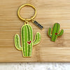 Cactus Saguaro Enamel Keychain