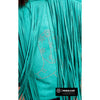 Rhinestone Fringe Turquoise Suede Jacket