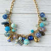 Sail Away Charm Necklace - Chunky Statement Design